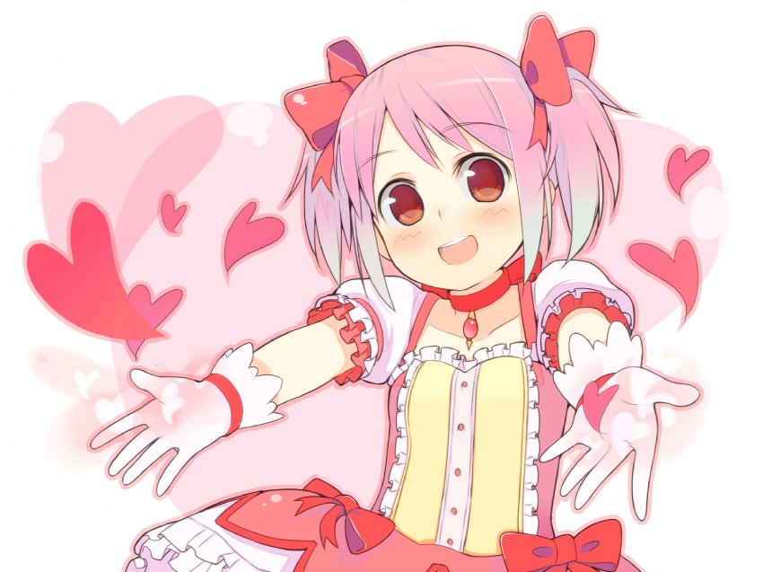 kaname madoka (mahou shoujo madoka magica) drawn by oza_watto
