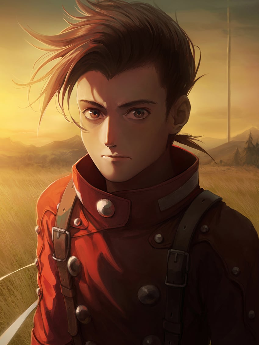 lloyd irving (tales of and 1 more) drawn by kazuko_(towa)