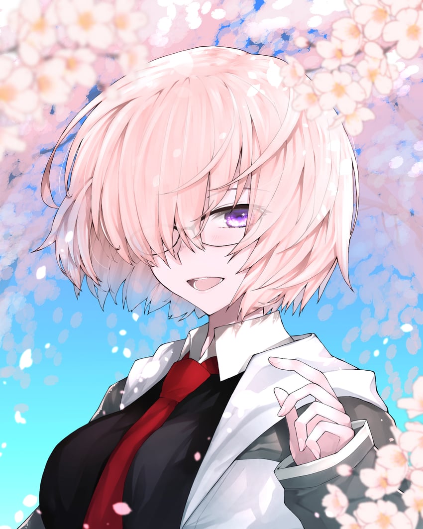 mash kyrielight (fate and 1 more) drawn by hazuki-a