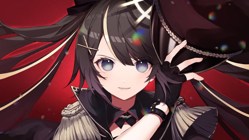 hiyori lara (indie virtual youtuber) drawn by yomogi_(dora00gong)