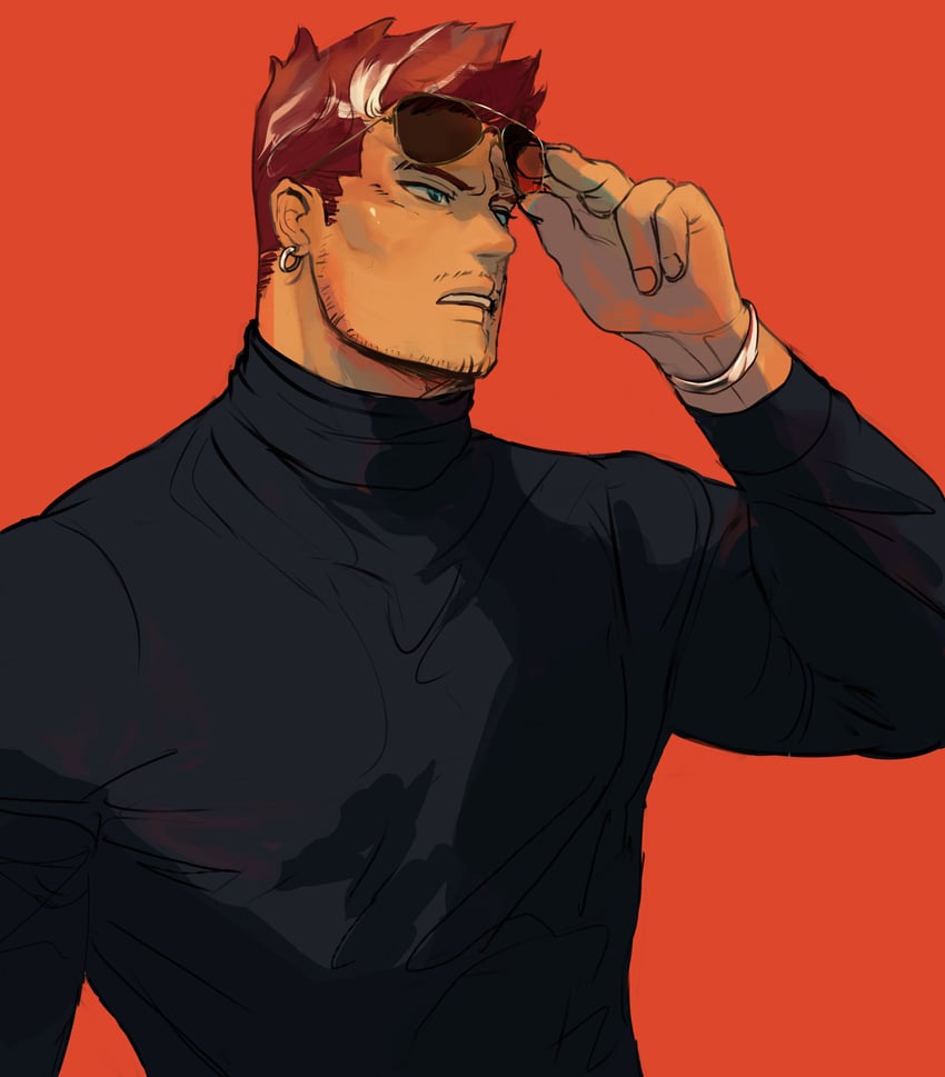 endeavor (boku no hero academia) drawn by one_mellow_himbo