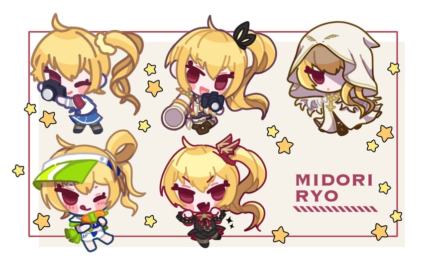 midori ryo (mahou shoujo madoka magica and 1 more) drawn by yonakahanahiru