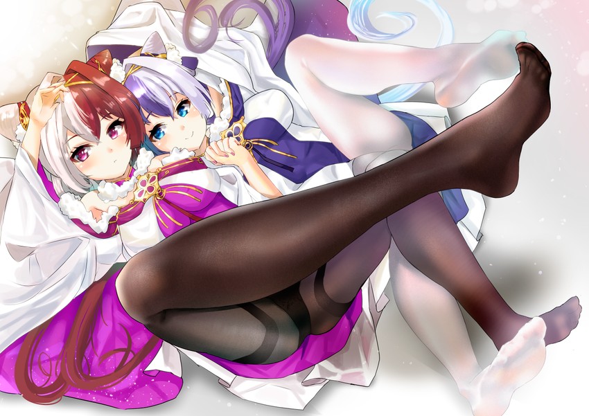 ying swei and chao ho (azur lane) drawn by kukoi