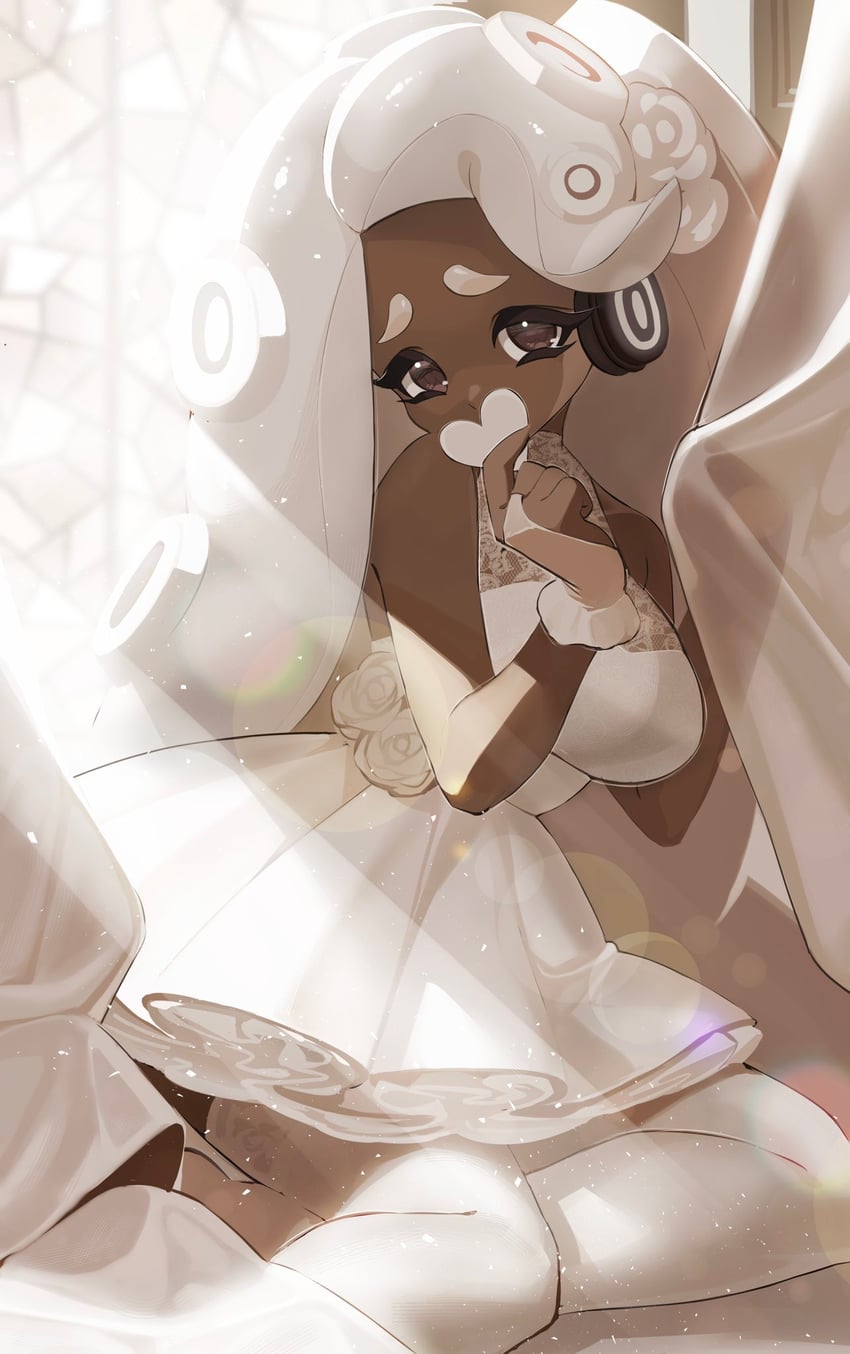 marina (splatoon and 1 more) drawn by nomu_(29_nom)