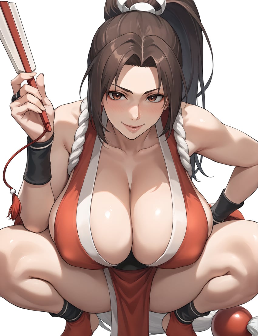shiranui mai (street fighter and 2 more) drawn by ishigaki_takashi