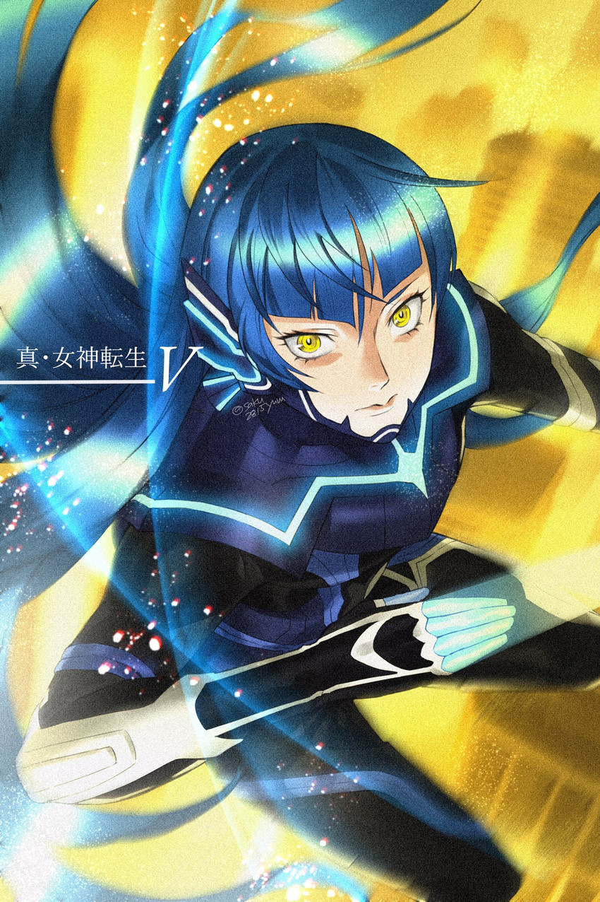 protagonist (shin megami tensei and 1 more) drawn by tombsakura