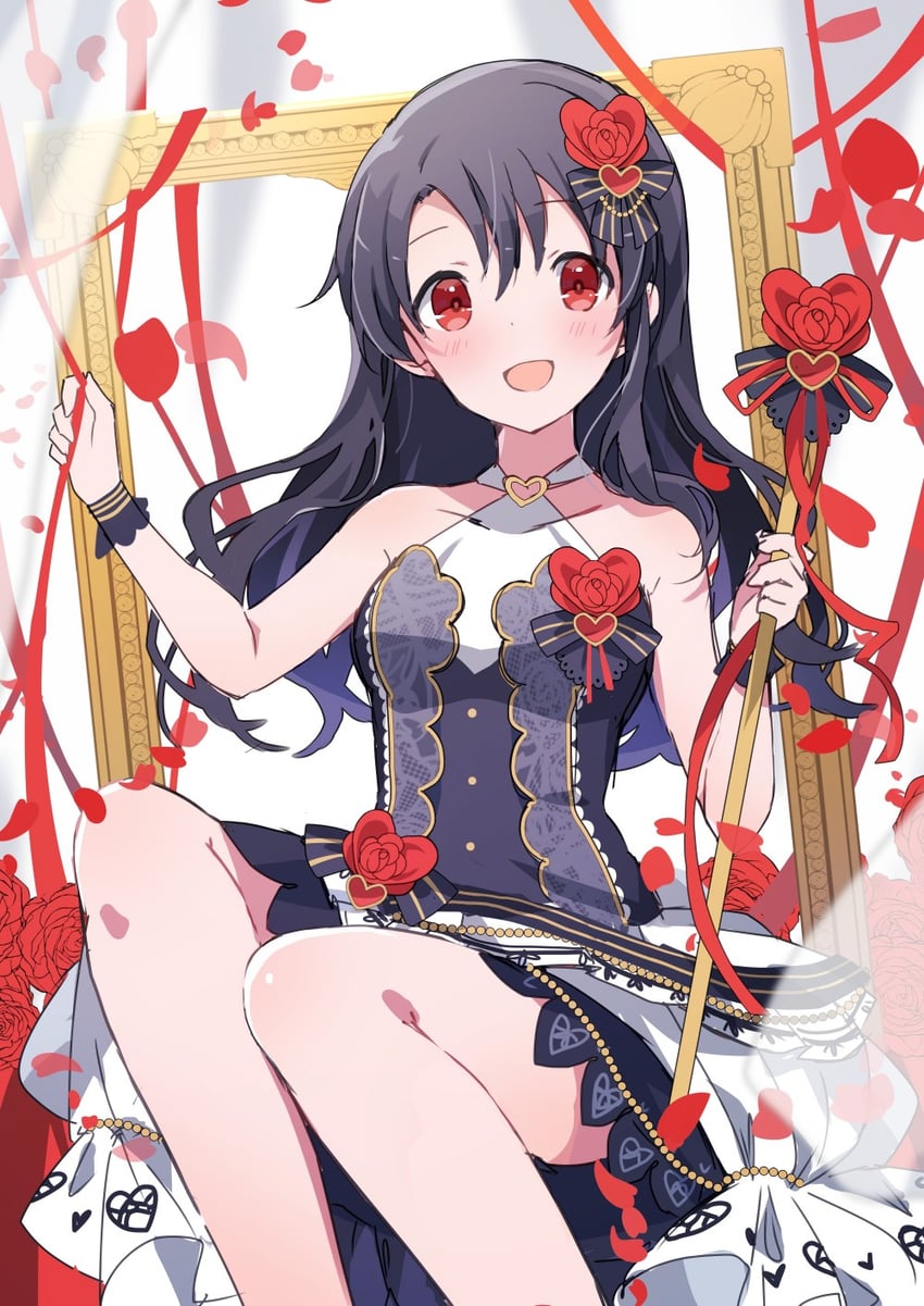 takayama sayoko (idolmaster and 2 more) drawn by mochigome_(ununquadium)
