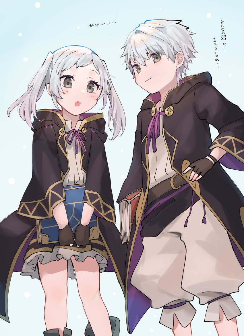 female robin and male robin (fire emblem and 2 more) drawn by sakura_no_yoru