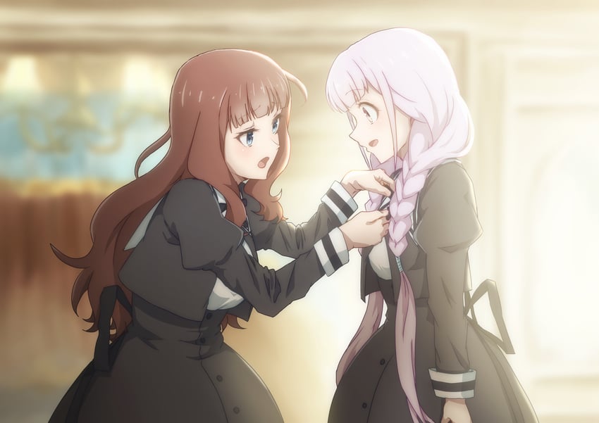 kaede johan nouvel and hitotsuyanagi yuri (assault lily) drawn by kashinoshi
