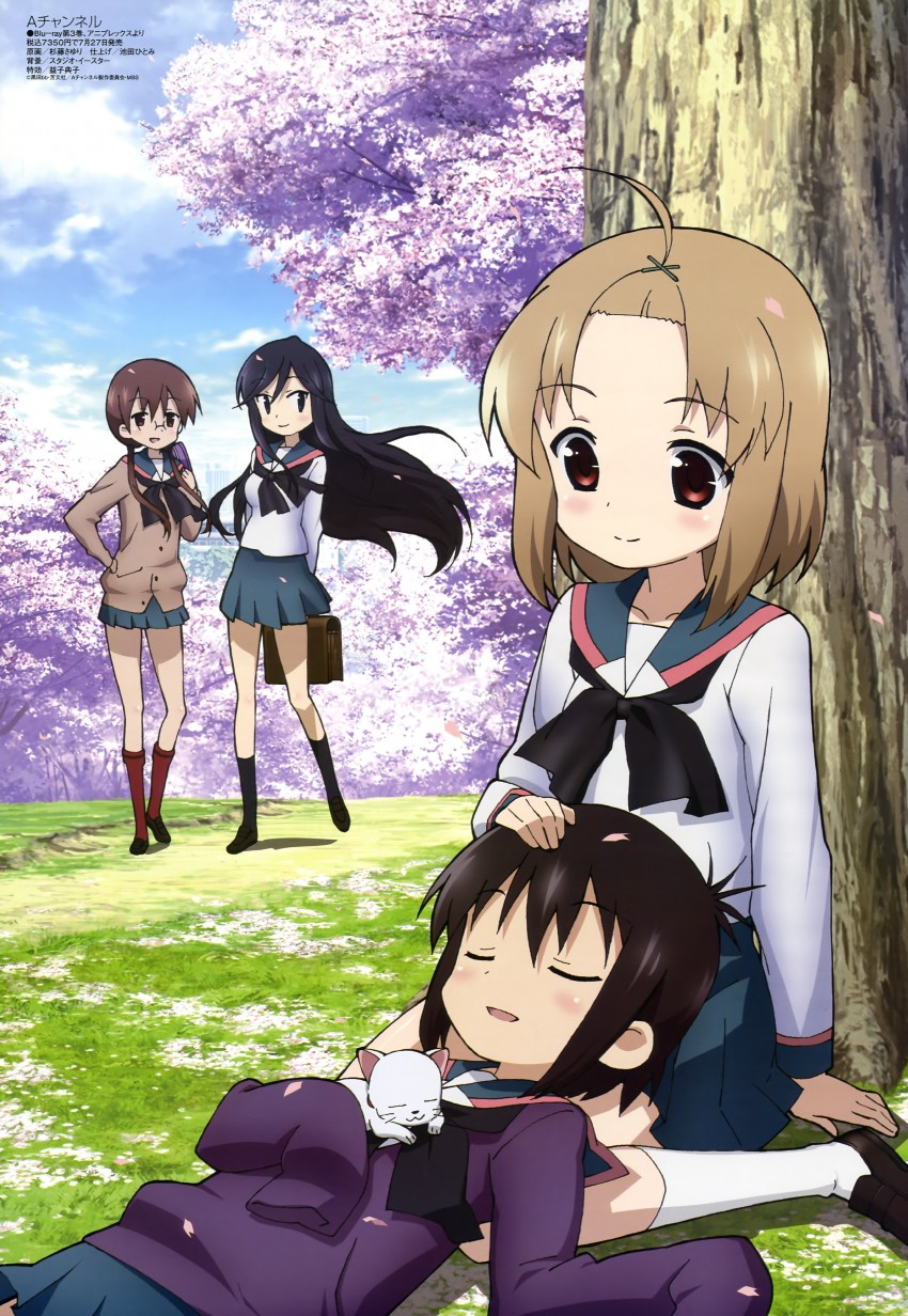 ichii tooru, nishi yuuko, momoki run, tennouji nagisa, and tansan (megami magazine and 1 more) drawn by sugitou_sayuri