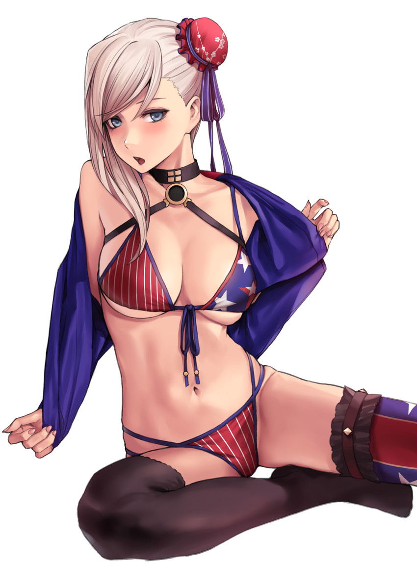 miyamoto musashi (fate and 1 more) drawn by applekun