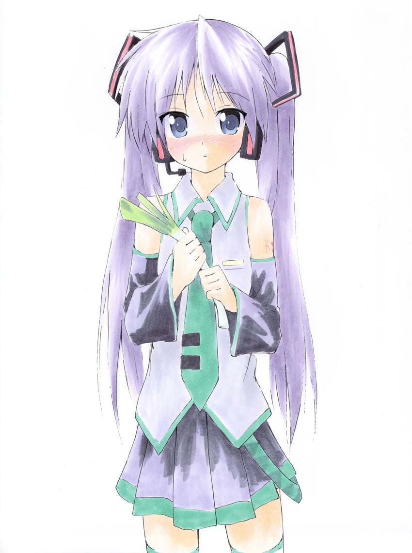 hatsune miku and hiiragi kagami (vocaloid and 1 more) drawn by shiki_59