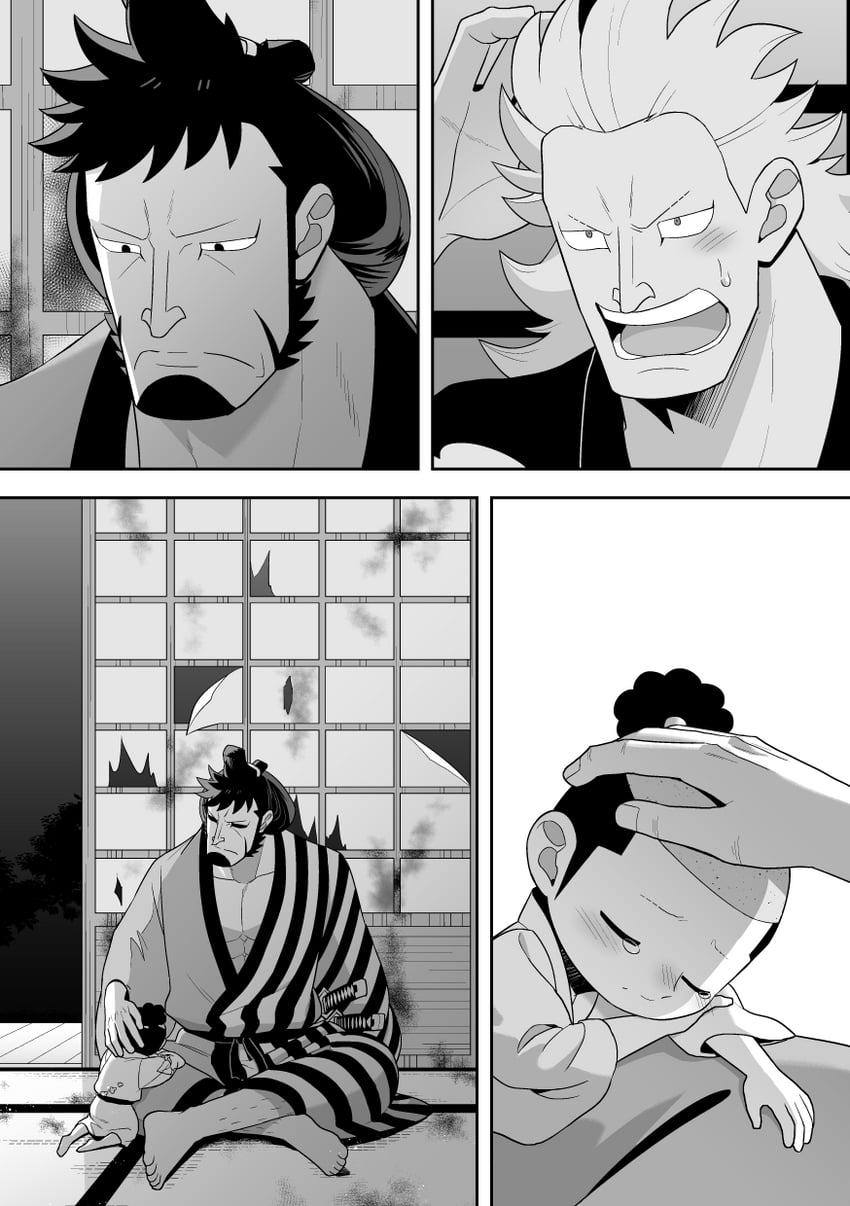 kouzuki momonosuke and kinemon (one piece) drawn by hasami_(hasami25)
