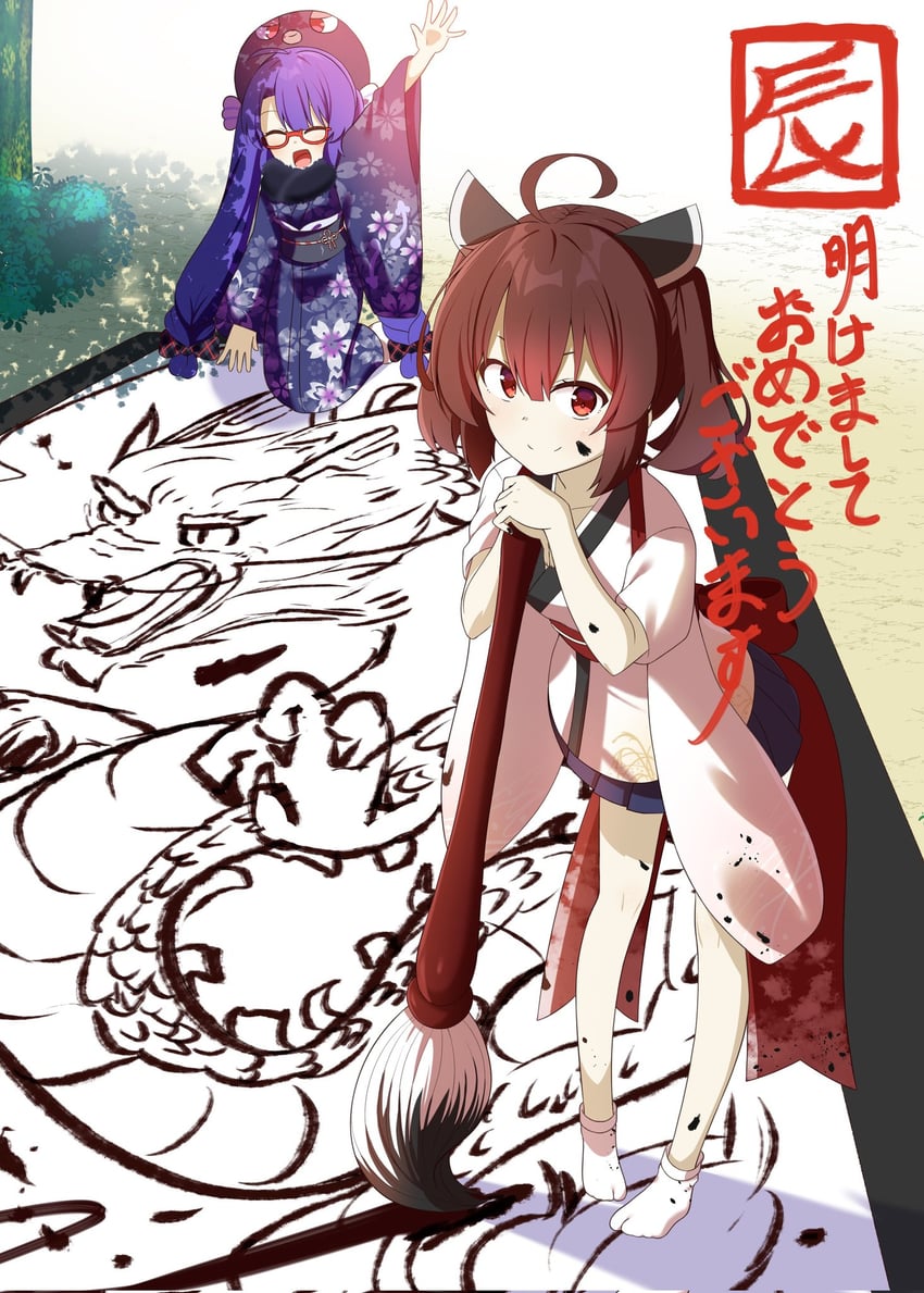 touhoku kiritan and otomachi una (voiceroid and 1 more) drawn by chaakusu
