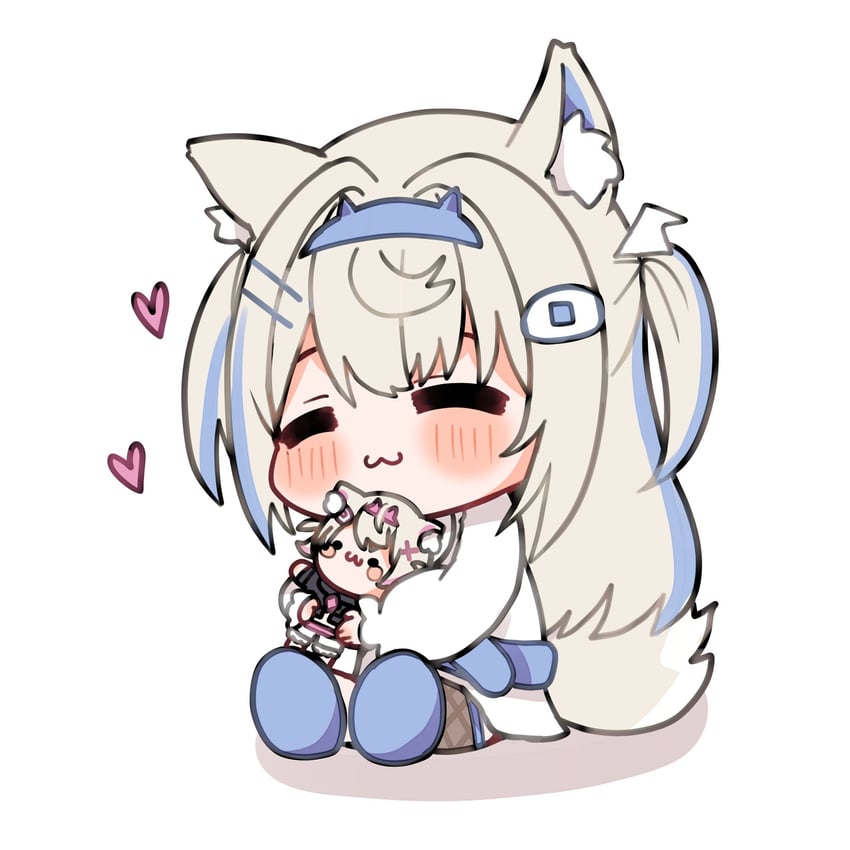 fuwawa abyssgard and mococo abyssgard (hololive and 1 more) drawn by tomoyo619