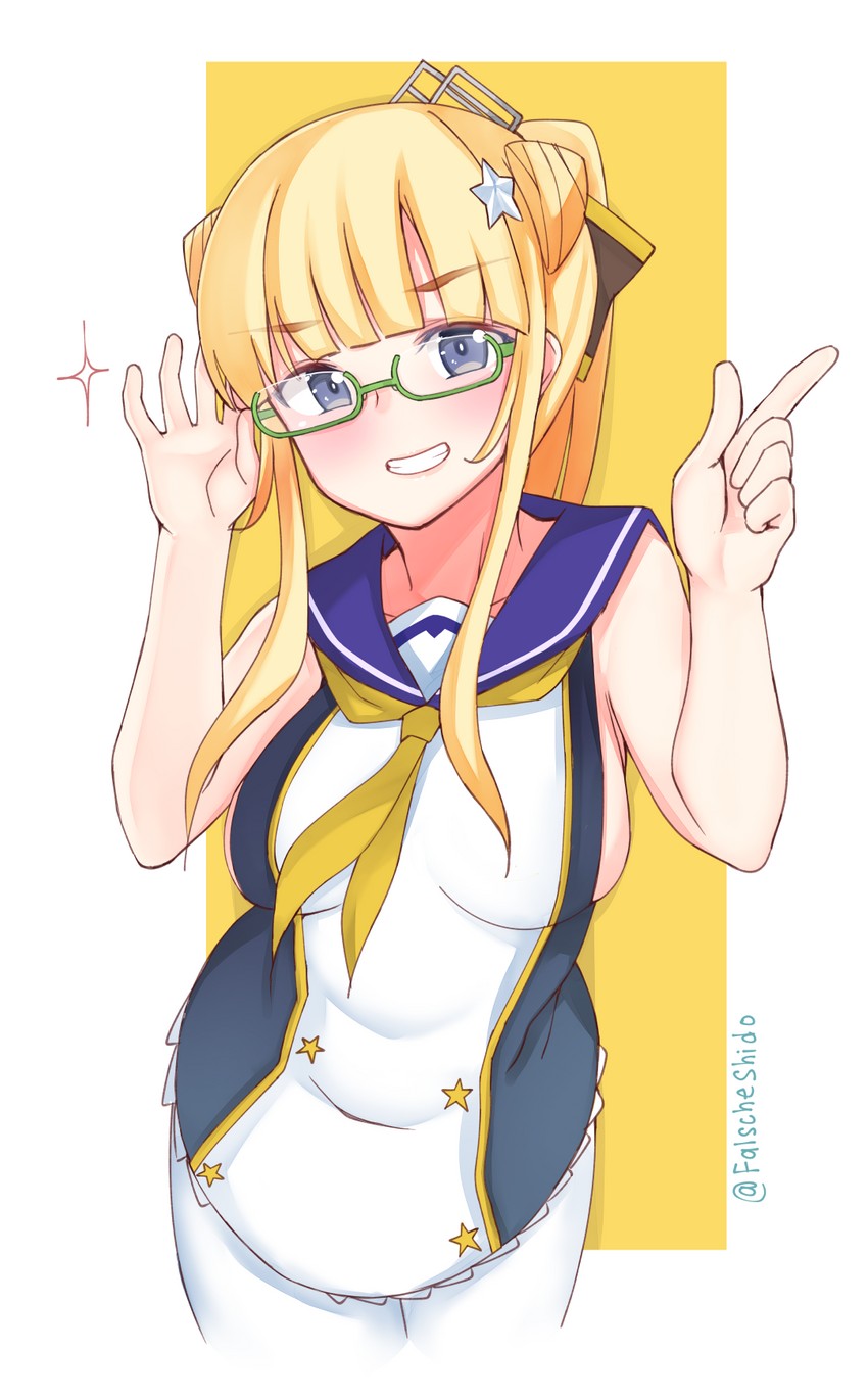 fletcher (kantai collection and 1 more) drawn by nekokyun