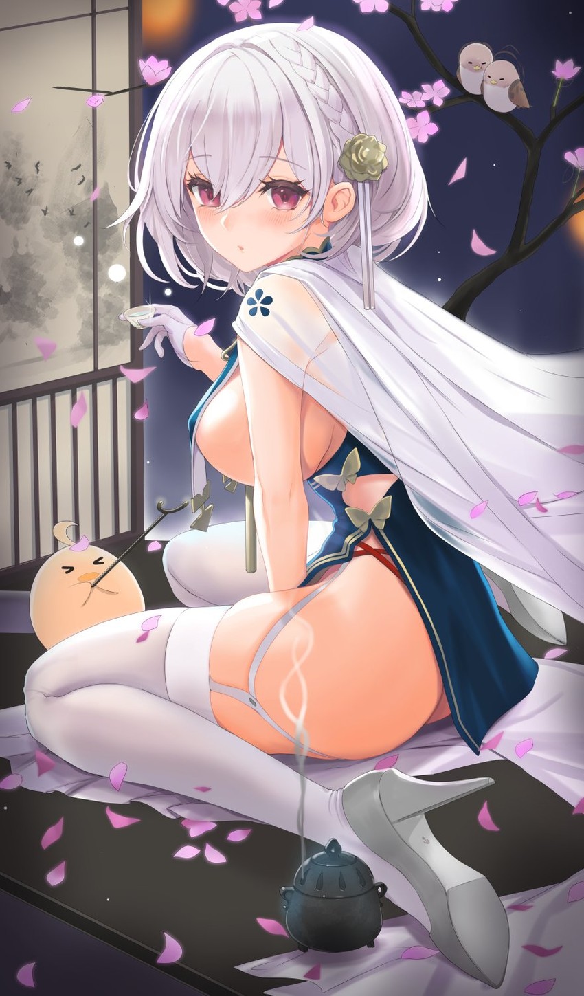 manjuu and sirius (azur lane) drawn by nanam_(nanam_sk)