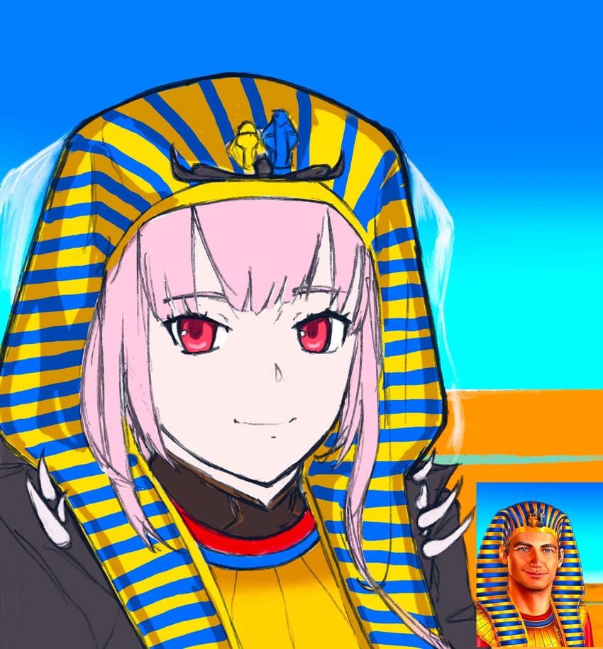 mori calliope (hololive and 3 more) drawn by massgrave_art