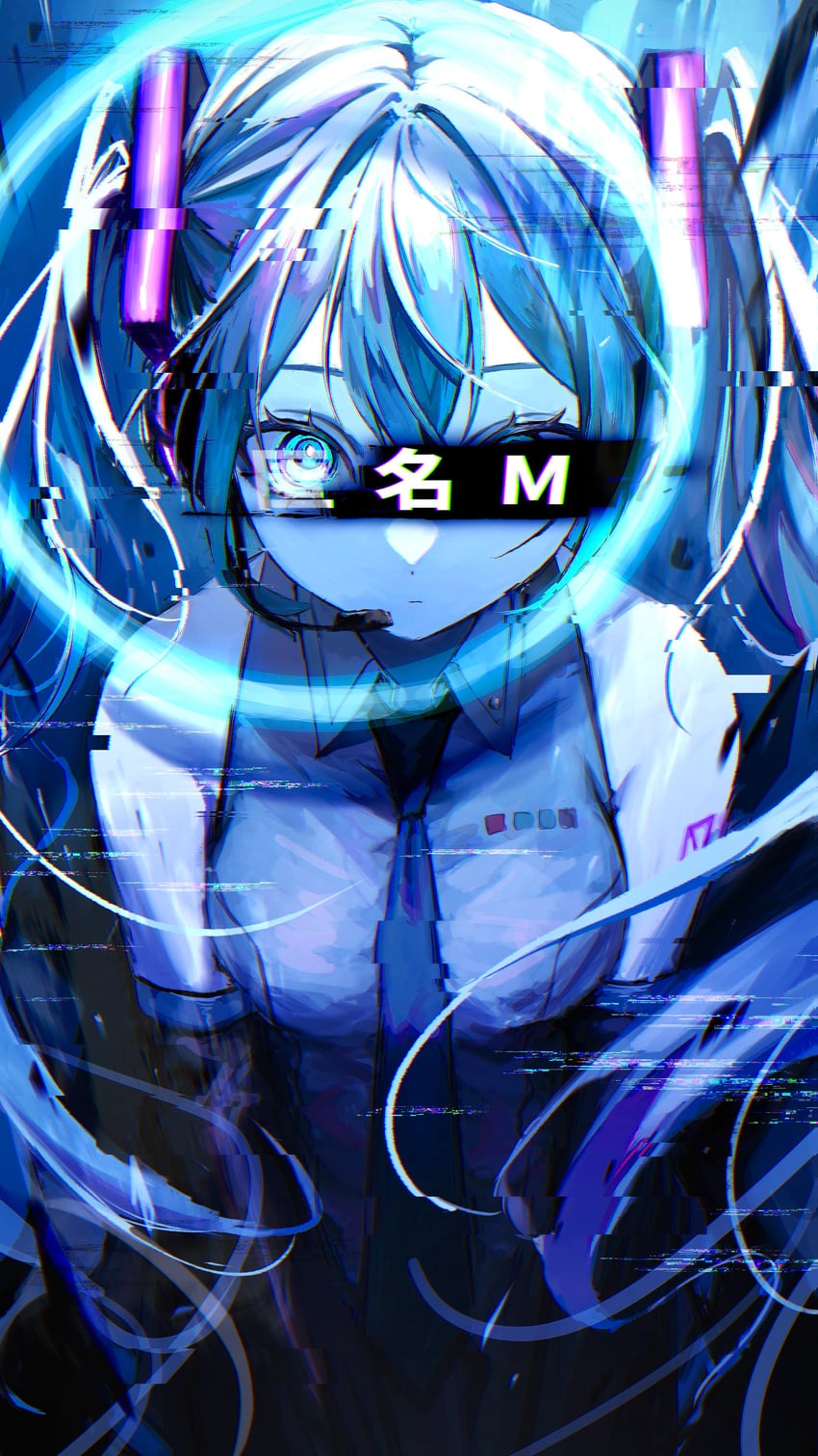 hatsune miku (vocaloid and 1 more) drawn by shiota_shake
