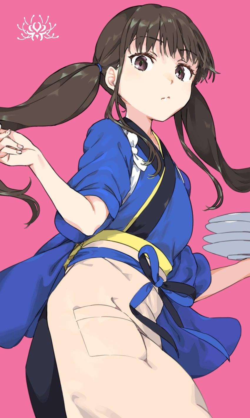 inoue takina (lycoris recoil) drawn by haimura_kiyotaka