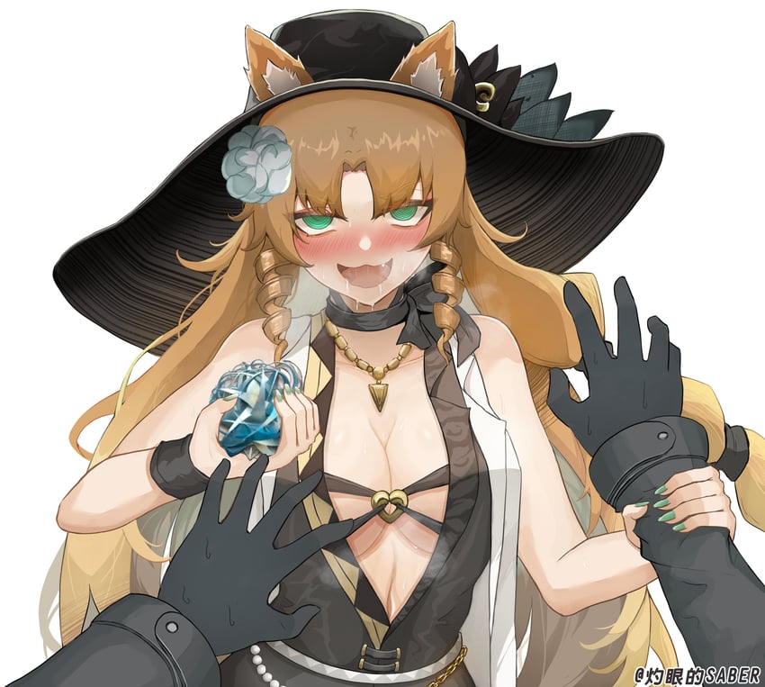 doctor, swire, and swire the elegant wit (arknights) drawn by zhuoyan_de_saber