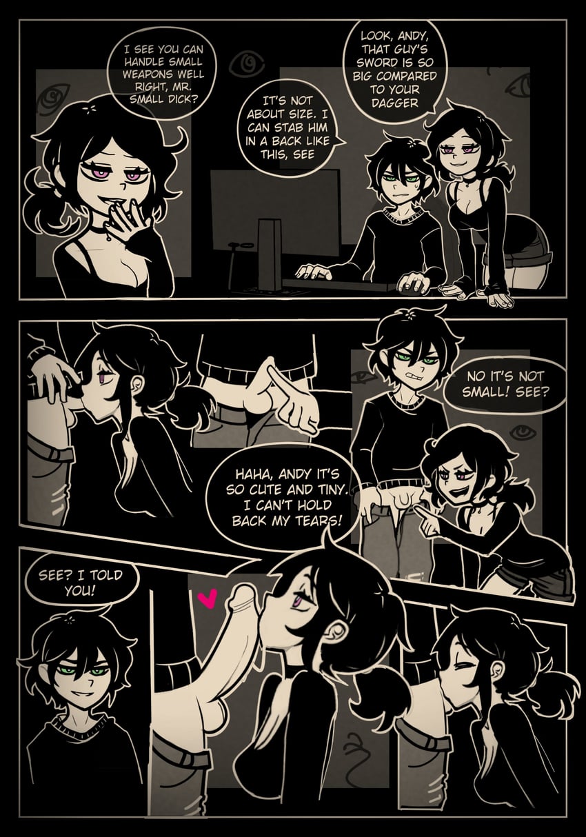 ashley graves and andrew graves (the coffin of andy and leyley) drawn by rezodwel