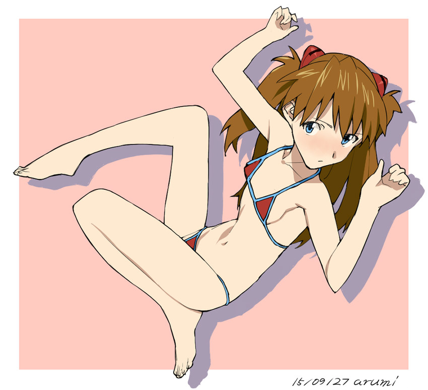 souryuu asuka langley (neon genesis evangelion) drawn by baba_arumi