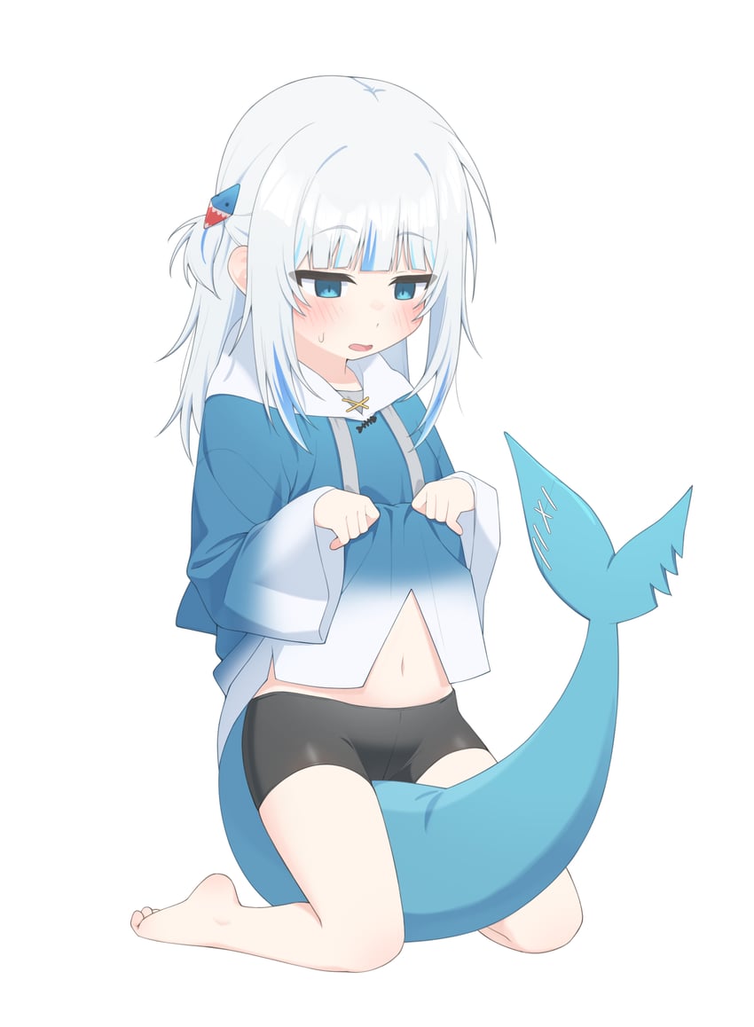 gawr gura (hololive and 1 more) drawn by ugaaaa1