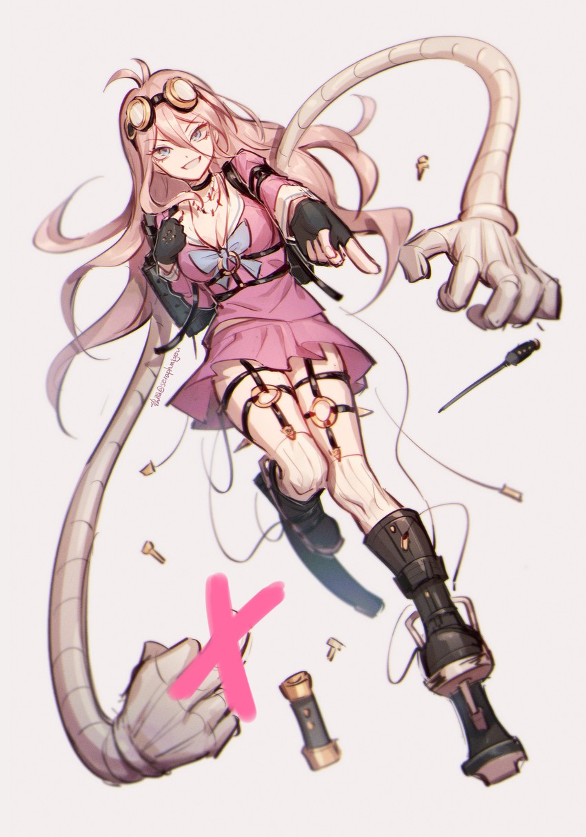 iruma miu (danganronpa and 1 more) drawn by ewa_(seraphhuiyu)