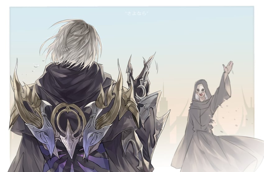 emet-selch, hythlodaeus, and amaurotine (final fantasy and 1 more) drawn by tladpwl03