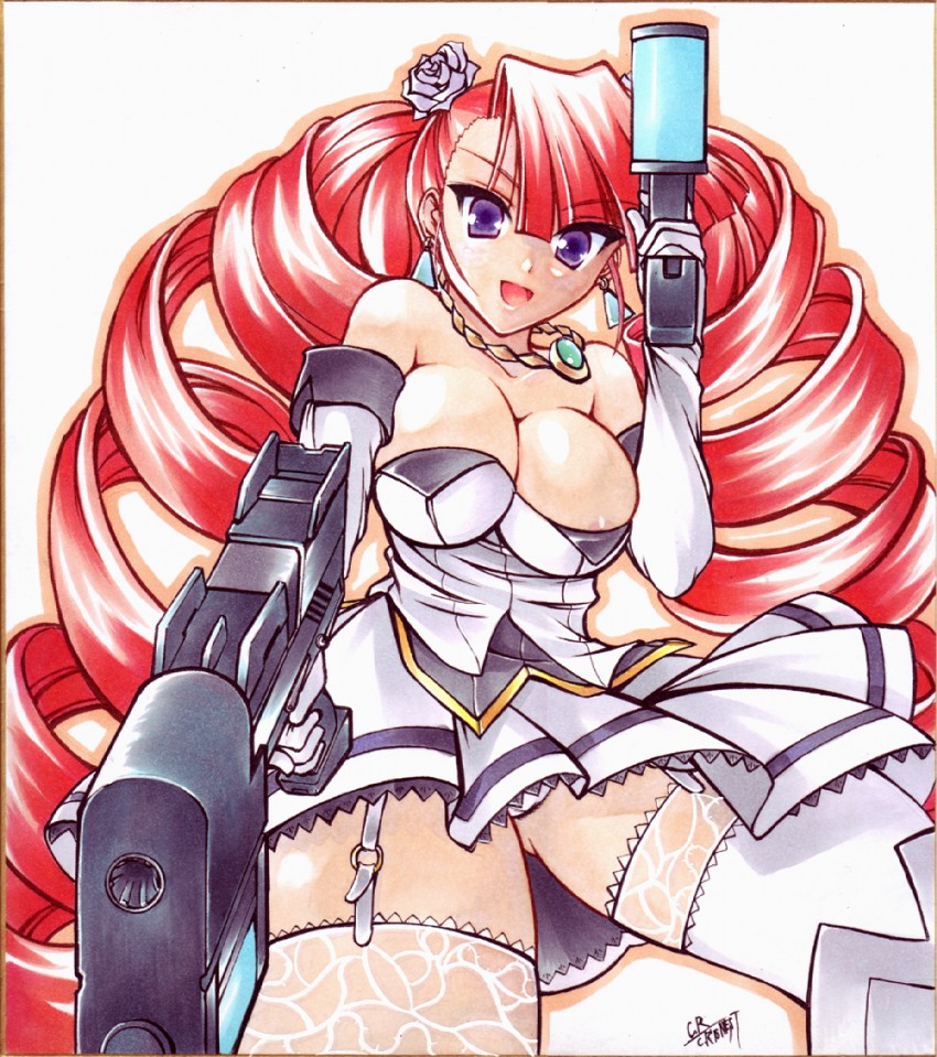 petra johanna lagerkvist (arcana heart and 1 more) drawn by c.r.