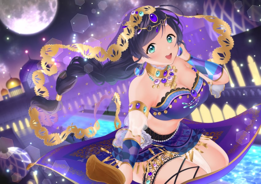 tojo nozomi (love live! and 2 more) drawn by kazepana