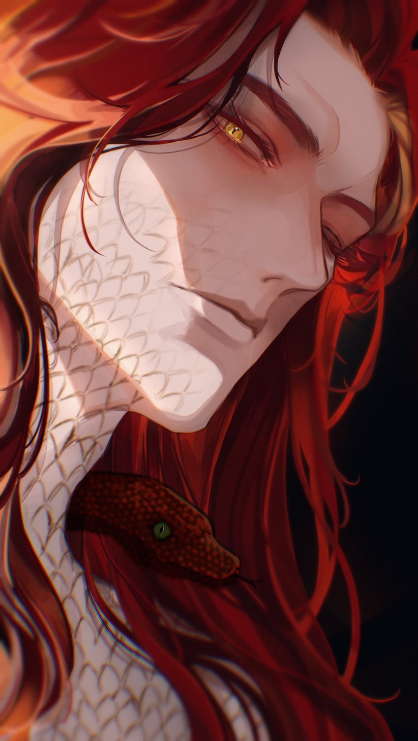 messmer the impaler (elden ring and 1 more) drawn by krion_aizen