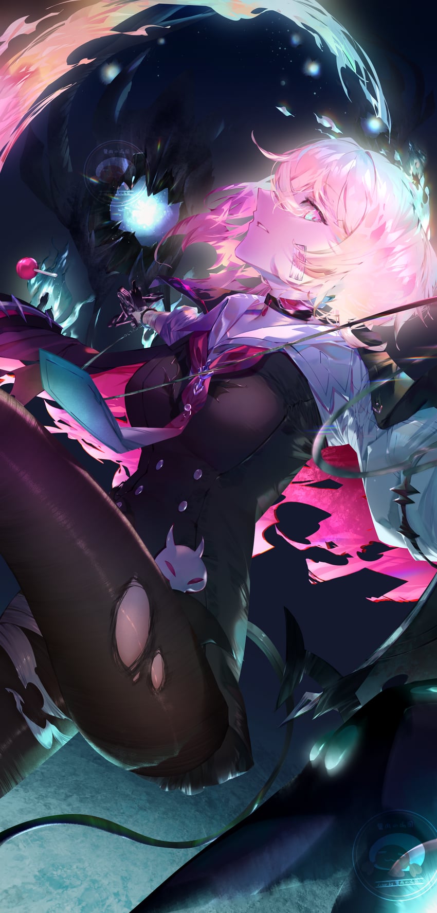 lantern (honkai and 1 more) drawn by kailu_(kyshiro)