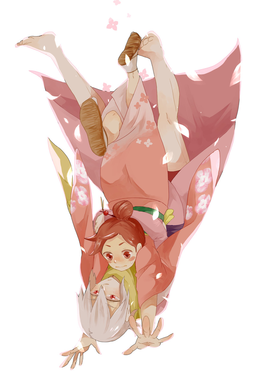 hamaji and shino (fuse teppou musume no torimonochou) drawn by parupin