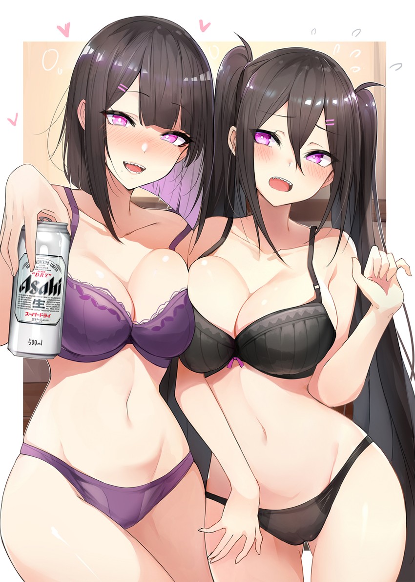 yuuki nanase and yuuki mama (original) drawn by luse_maonang