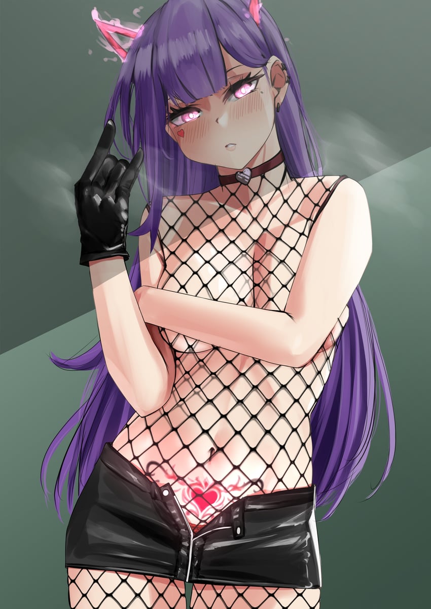 akuma nihmune (indie virtual youtuber) drawn by pupi_(rain_prophet)