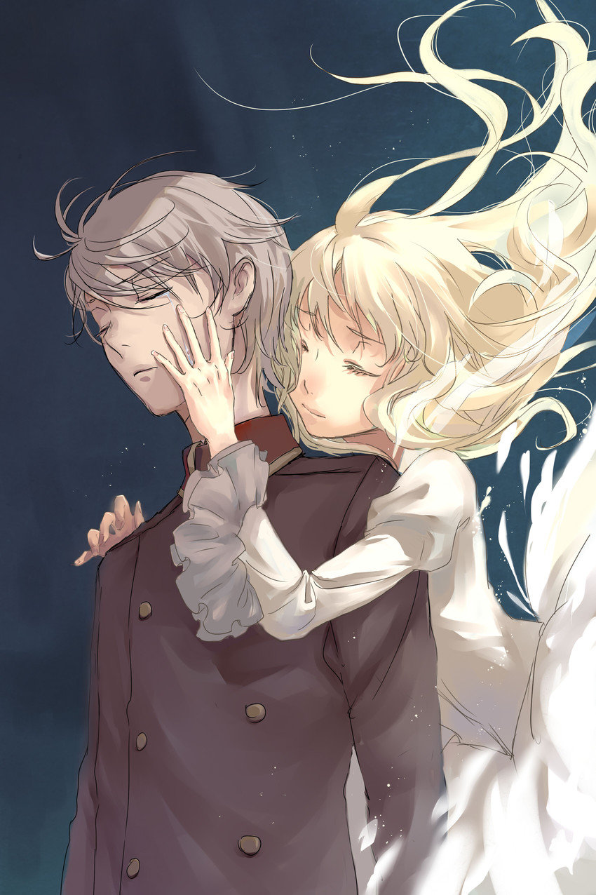 slaine troyard and asseylum vers allusia (aldnoah.zero) drawn by limbo_(pixiv11653633)