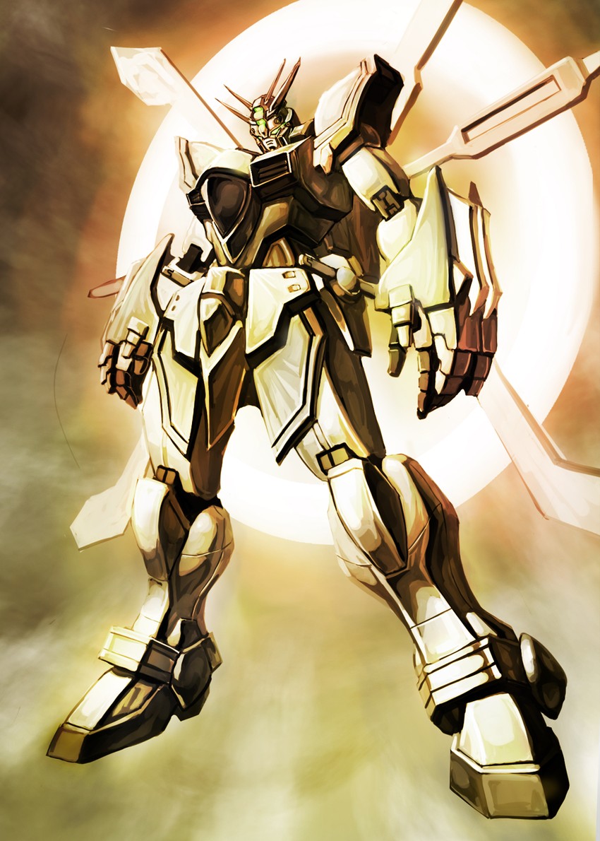 god gundam (gundam and 1 more) drawn by ryou-k