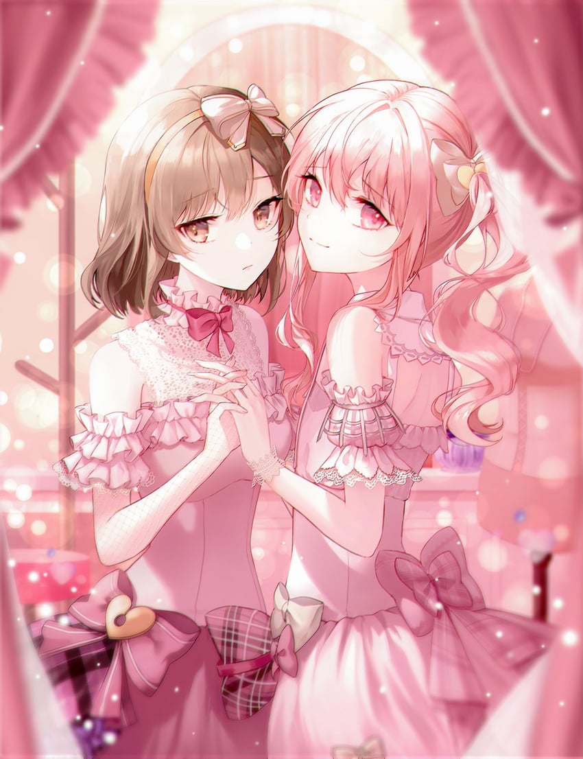 shinonome ena and akiyama mizuki (project sekai and 1 more) drawn by 723/nanahumi