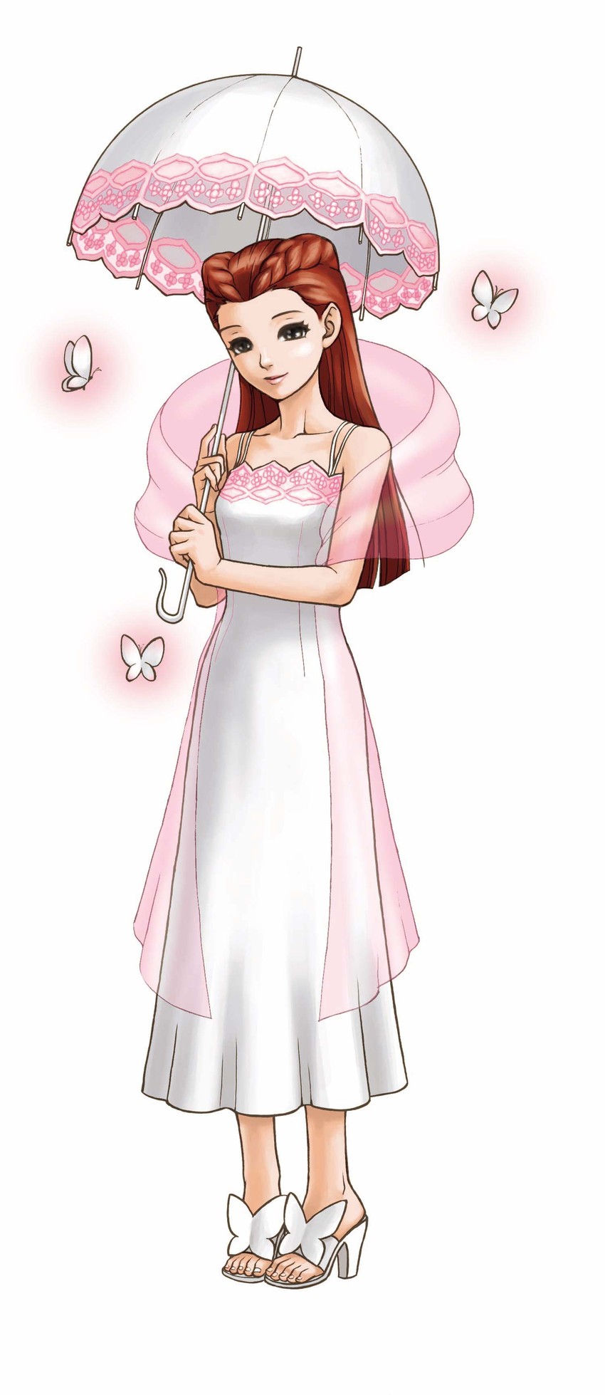 dahlia hawthorne (ace attorney and 1 more) drawn by edaki_shin'ya