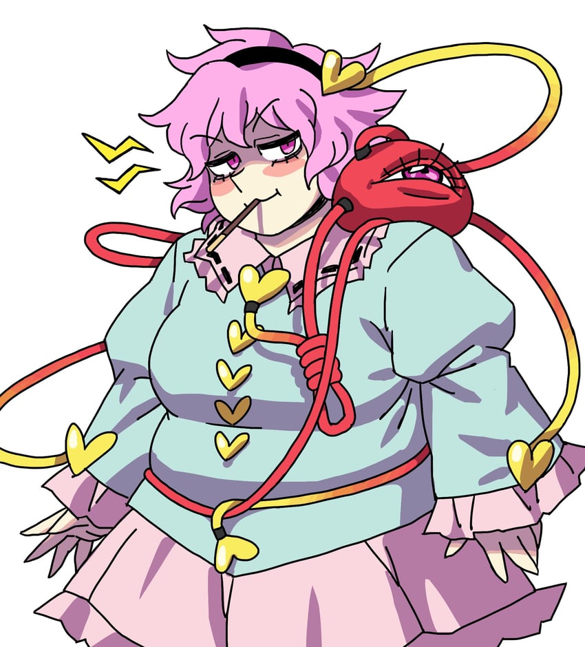 komeiji satori (touhou and 1 more) drawn by eddybird55555