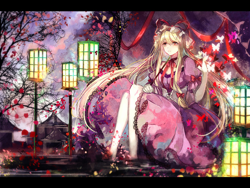 yakumo yukari (touhou and 1 more) drawn by vima