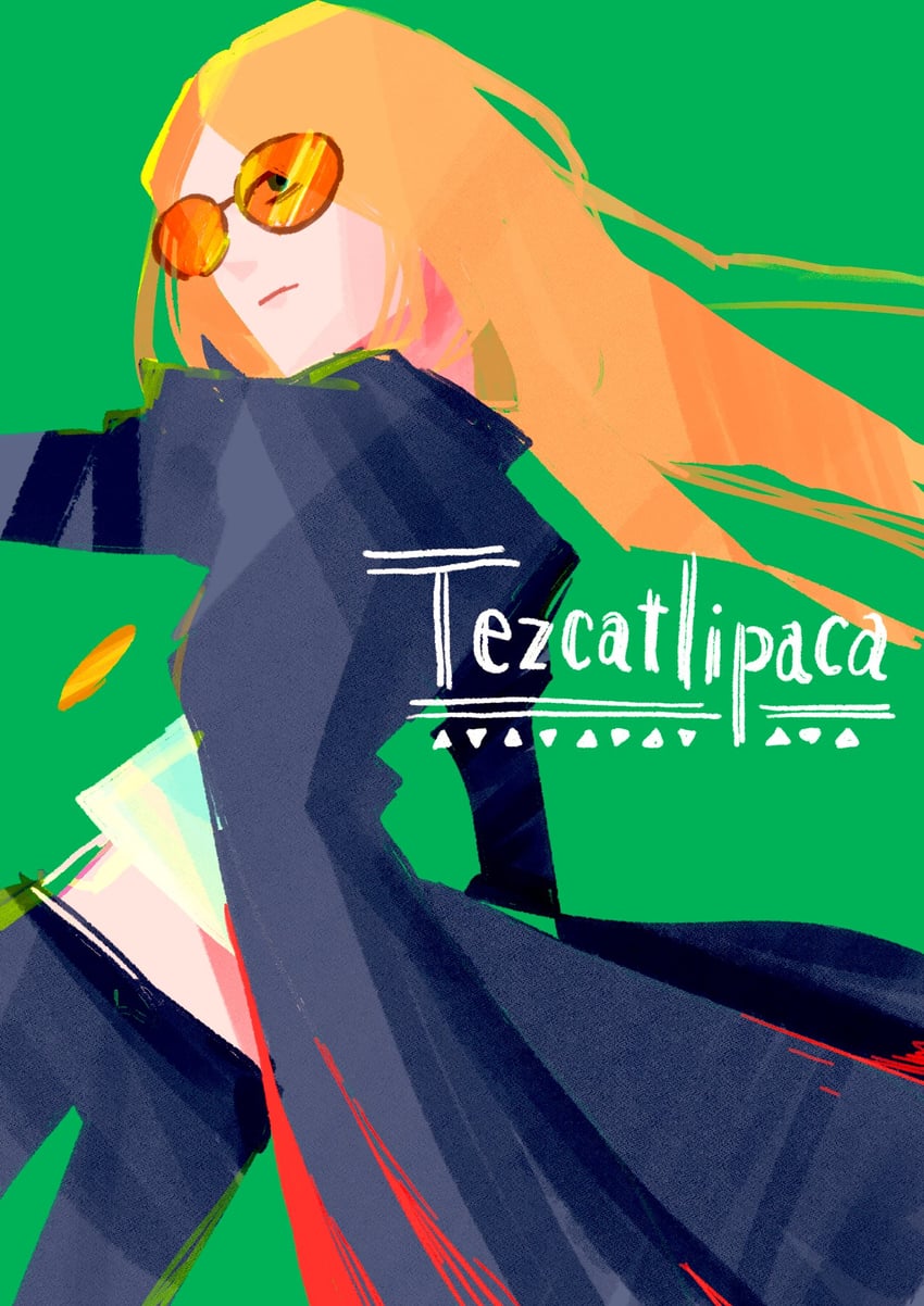 tezcatlipoca (fate and 1 more) drawn by poya_inuinu