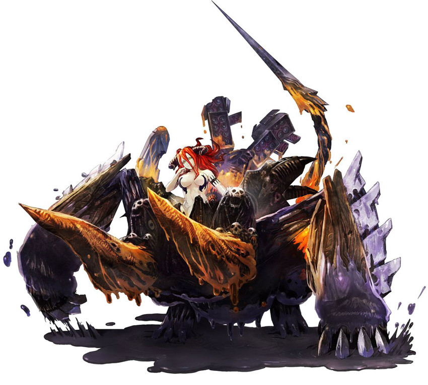 venus (god eater and 1 more) drawn by itakura_koichi_(artist)