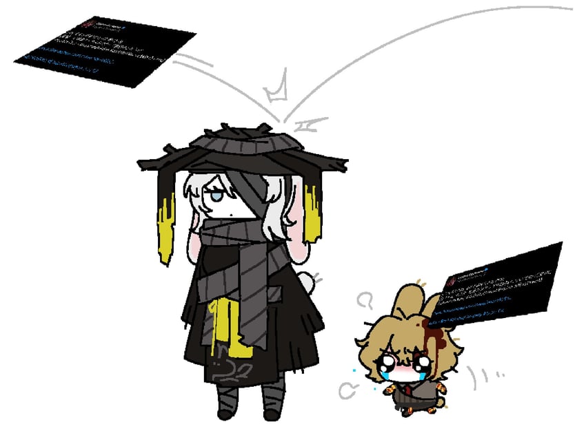 faust and sinclair (project moon and 1 more) drawn by ohzv
