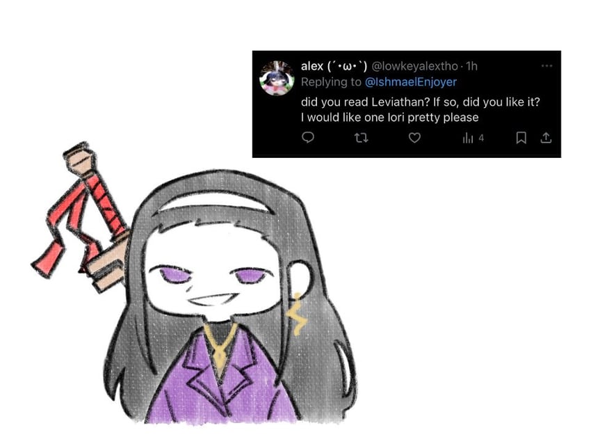 iori (project moon and 1 more) drawn by yongsa_(ishmaelenjoyer)