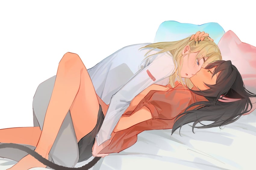 catra and adora (she-ra and the princesses of power) drawn by youliqy