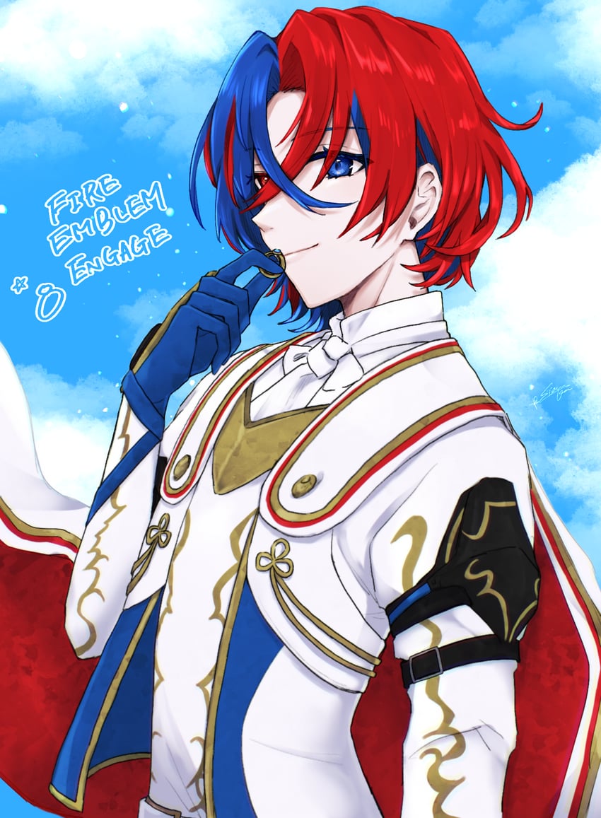male alear (fire emblem and 1 more) drawn by misato_hao