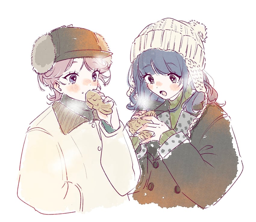 hanayagi kaoruko and isurugi futaba (shoujo kageki revue starlight) drawn by gyosite